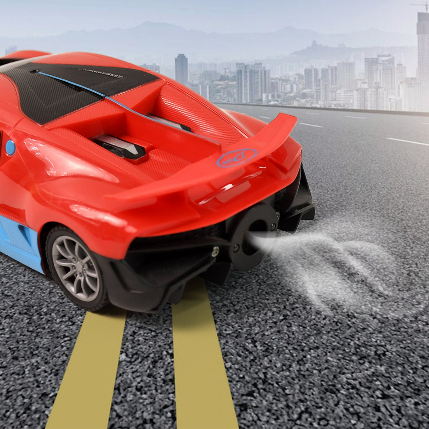 Electroplay High-Speed RC Sports Car with Spray Exhaust Effect (1 Set)