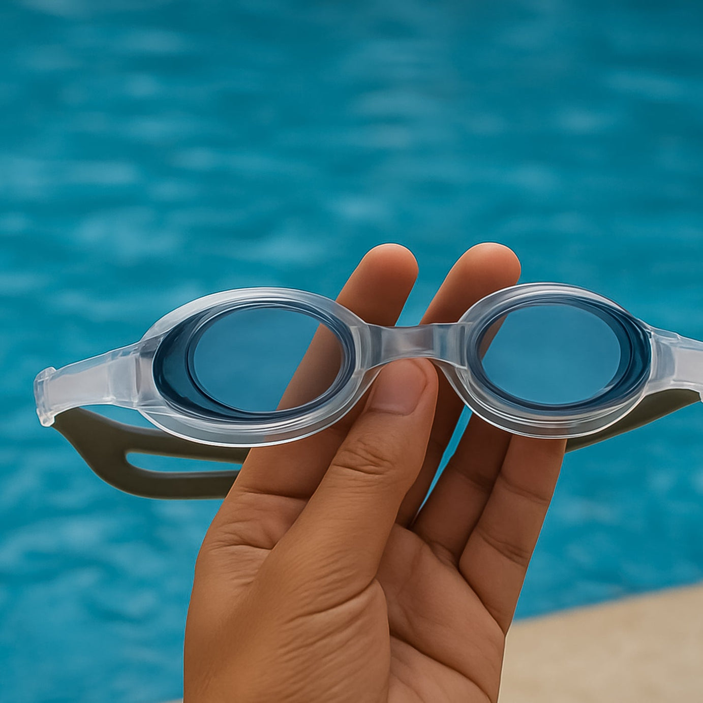 Anti-Fog Protected Swimming Goggle (1 Pc)