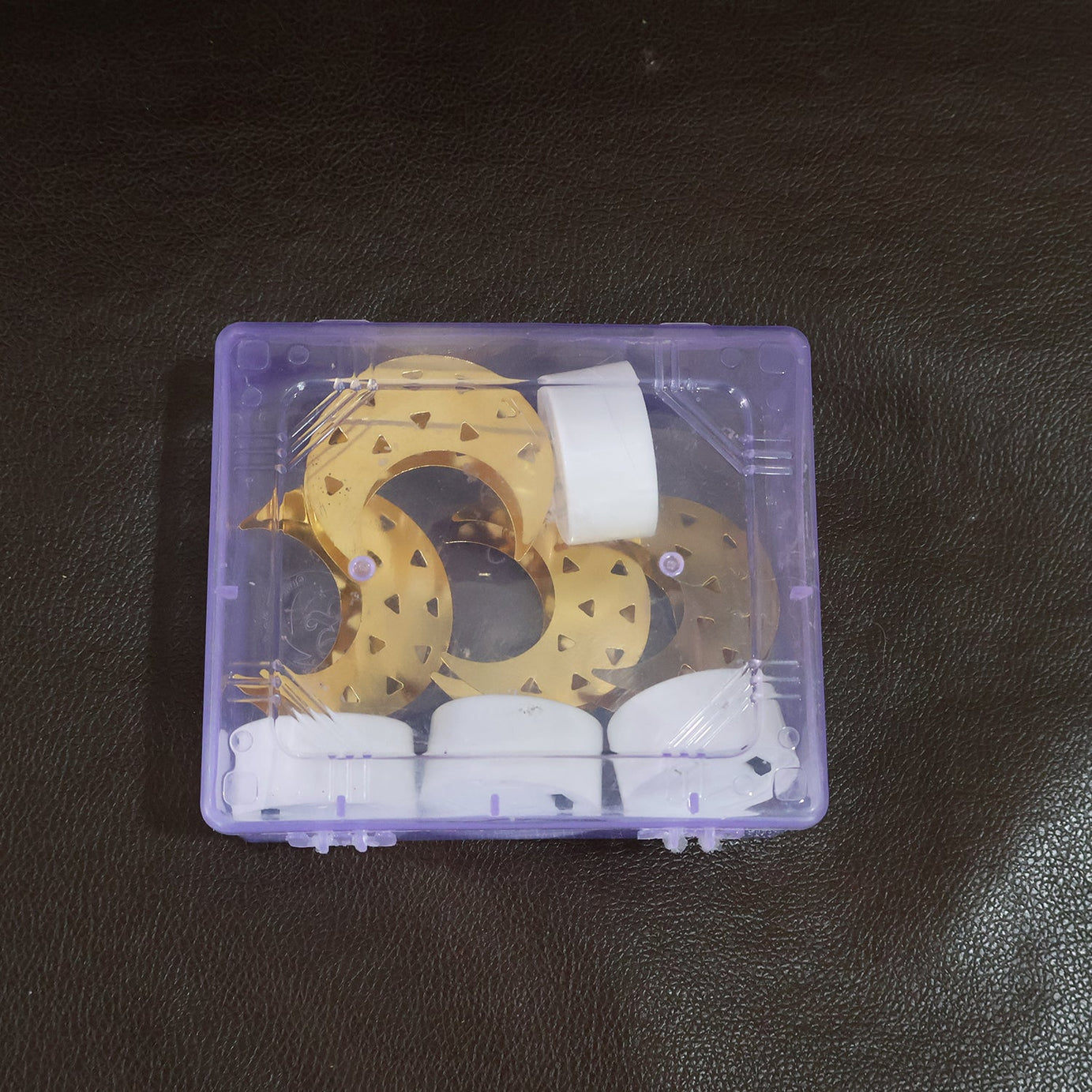 Decorative Moon Shaped Flameless LED Candles (4 Pc)