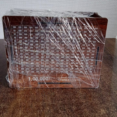 Wooden Money / Piggy Bank, Money Box (1 Pc / Pen Not Included)