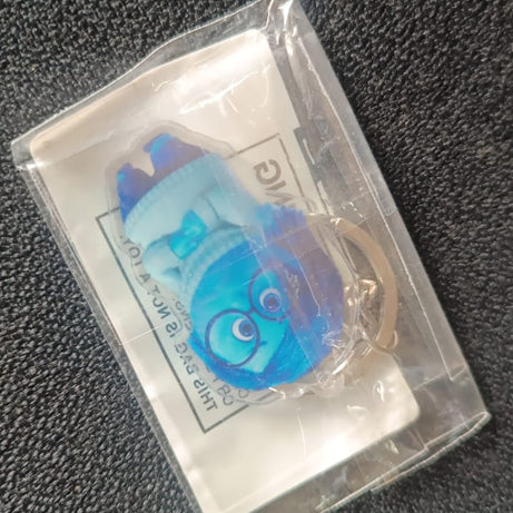 Cartoon Character-Themed Acrylic Keychain (1 Pc)