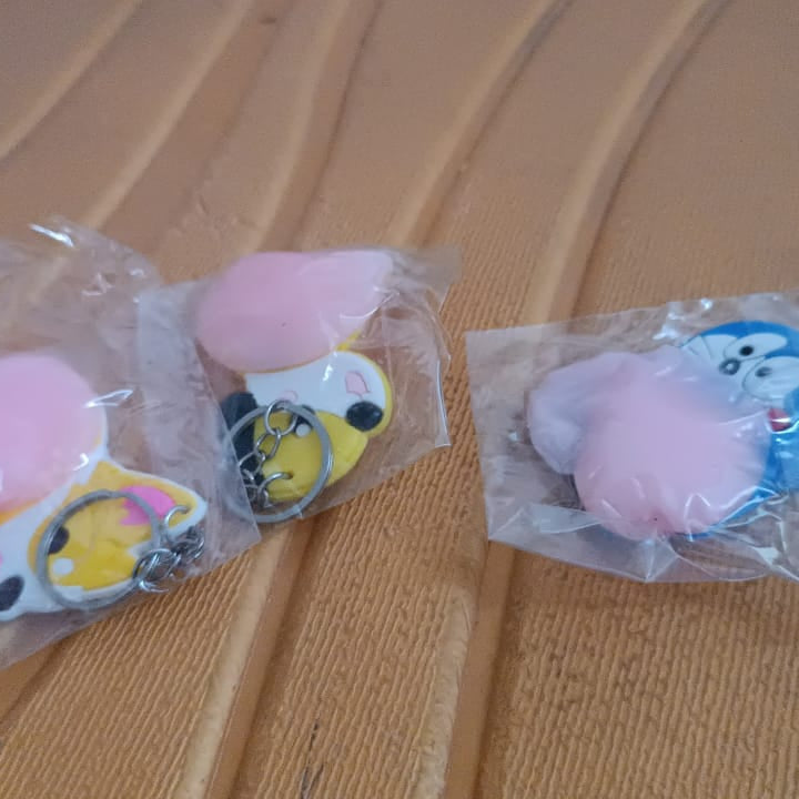 Cartoon Animal Keychain (1 Pc / Mix Design)