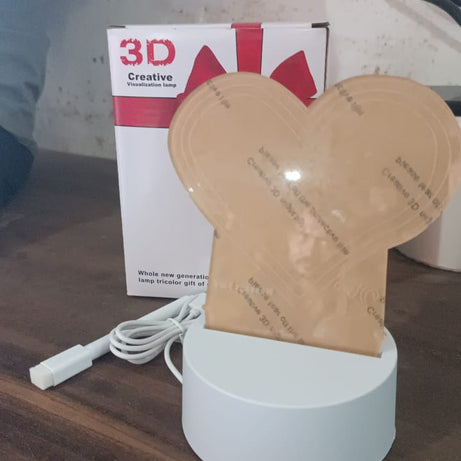 Creative Visualization Lamp 3D Acrylic Decorative Lamp With Pen