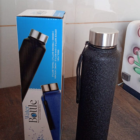 Stainless Steel Double Wall Vacuum-Insulated Drink Water Bottle (1000 ML Approx)