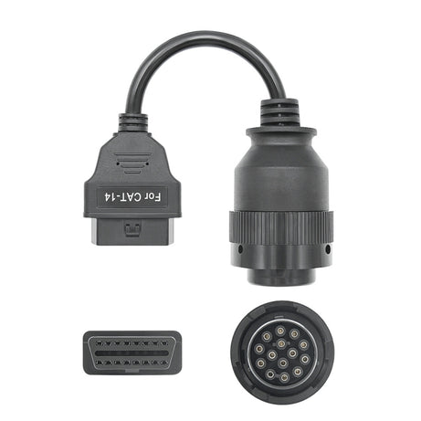 For Cat ET3 14 Pin to 16 Pin OBD2 Adapter Cable, For Cat ET3