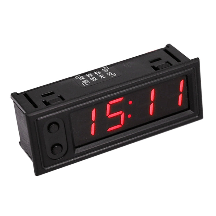 3 in 1 Car High-precision Electronic LED Luminous Clock + Thermometer + Voltmeter, 3 in 1 Red, 3 in 1 Green, 3 in 1 Blue