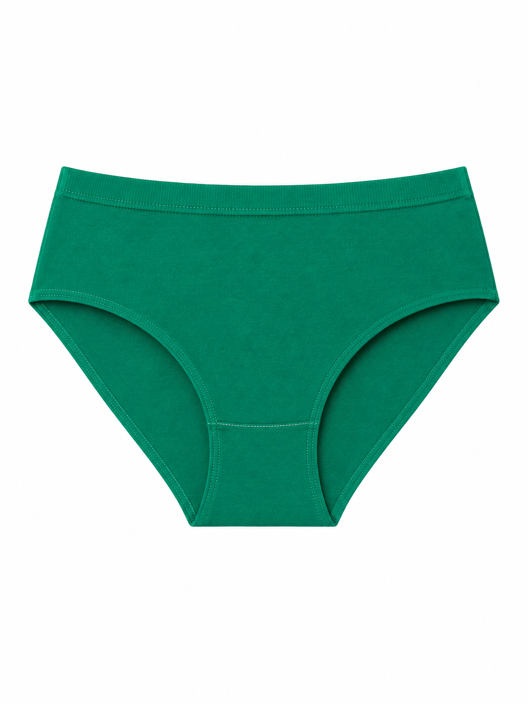 Women’s 100% Combed Cotton Panties Pack of 6 | Plain Full Coverage Briefs | Soft, Breathable & Comfortable | Stretchable Waistband | Women Innerwear | Cotton Panties for Women