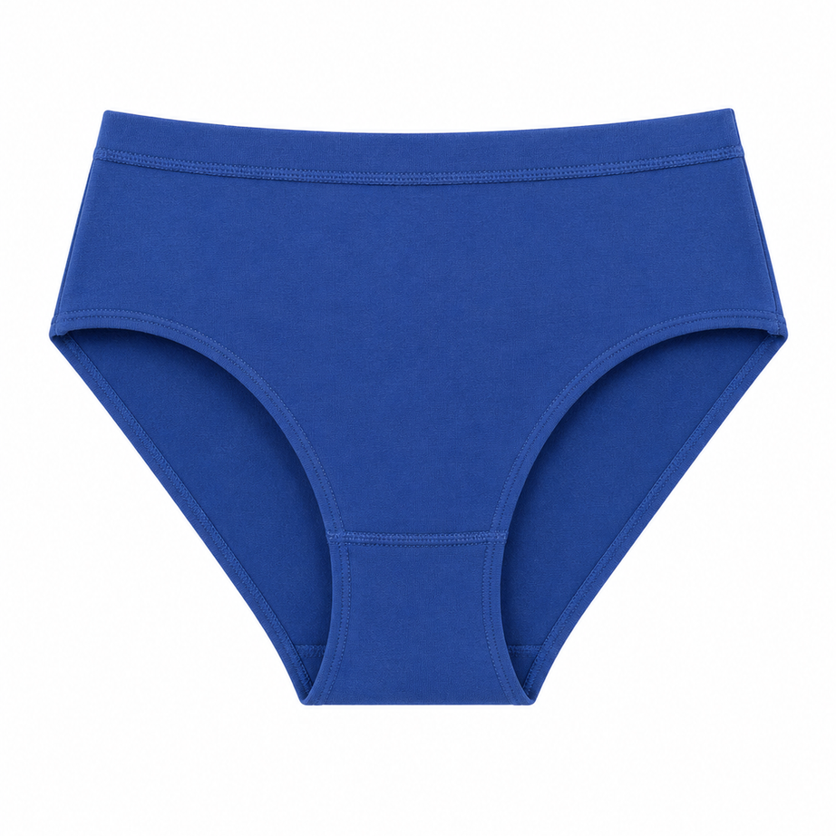 Women’s 100% Combed Cotton Panties Pack of 6 | Plain Full Coverage Briefs | Soft, Breathable & Comfortable | Stretchable Waistband | Women Innerwear | Cotton Panties for Women