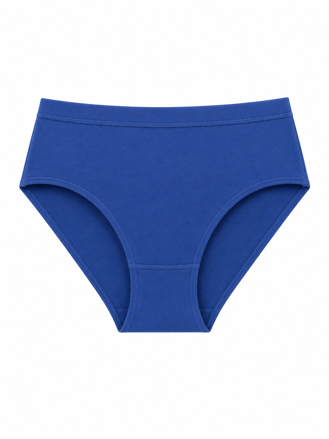 Women’s 100% Combed Cotton Panties Pack of 6 | Plain Full Coverage Briefs | Soft, Breathable & Comfortable | Stretchable Waistband | Women Innerwear | Cotton Panties for Women