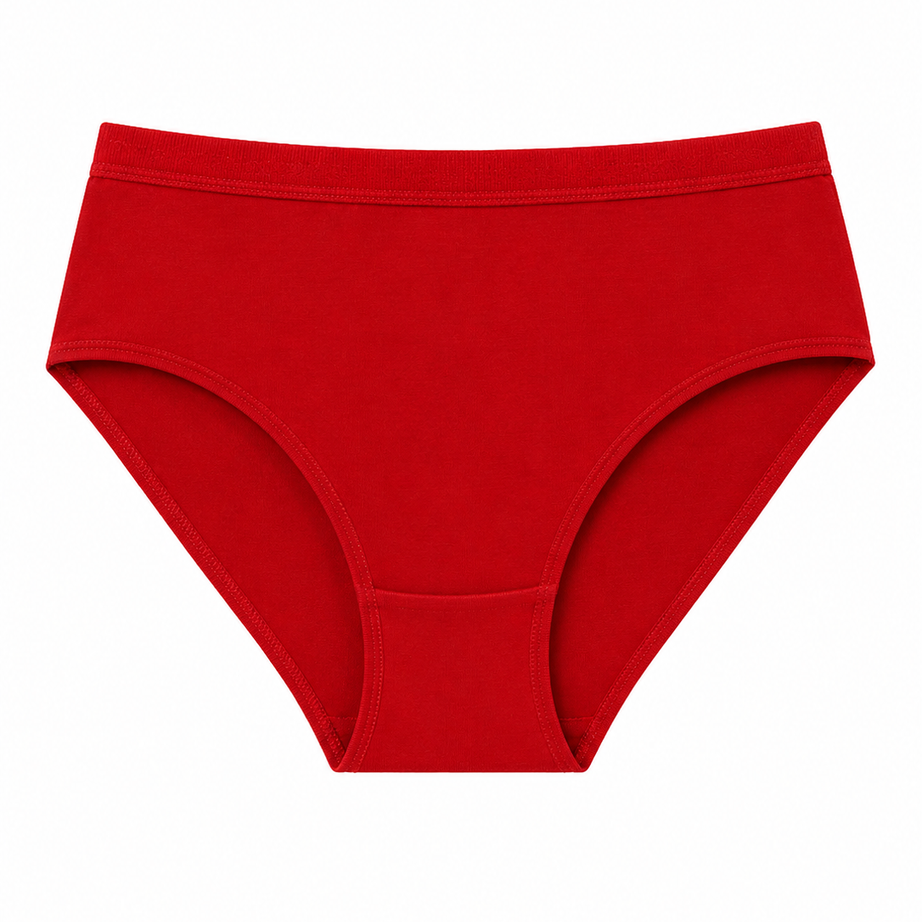 Women’s 100% Combed Cotton Panties Pack of 6 | Plain Full Coverage Briefs | Soft, Breathable & Comfortable | Stretchable Waistband | Women Innerwear | Cotton Panties for Women