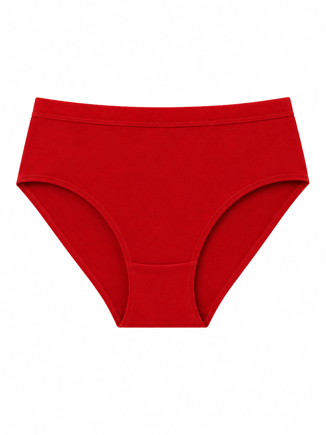 Women’s 100% Combed Cotton Panties Pack of 6 | Plain Full Coverage Briefs | Soft, Breathable & Comfortable | Stretchable Waistband | Women Innerwear | Cotton Panties for Women