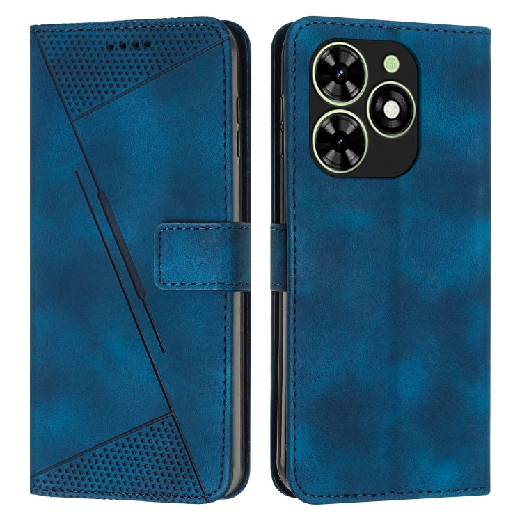 Dream Triangle Leather Phone Case with Lanyard