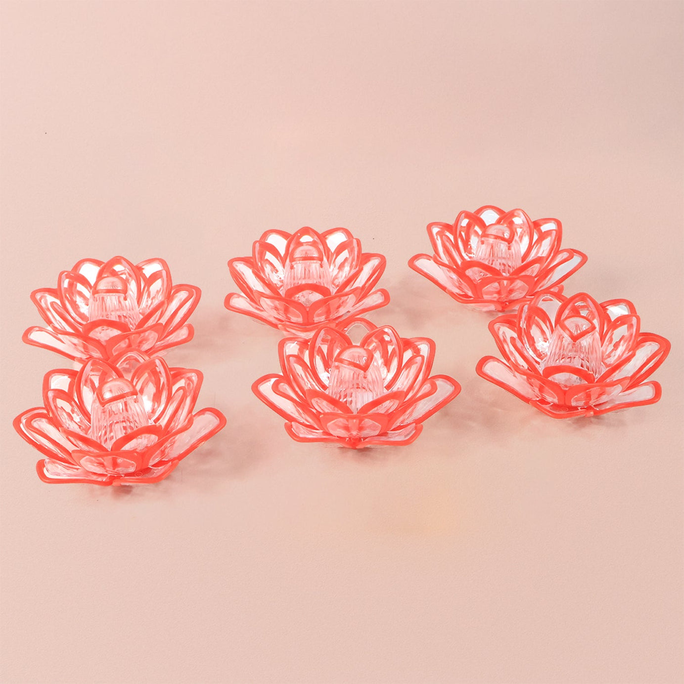 Lotus Shape Flamless LED Candles