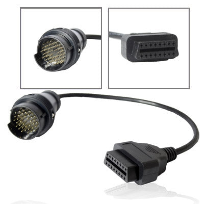 38 Pin OBDII Connector Cable, 38 Pin to 16 Pin for Mercedes Benz