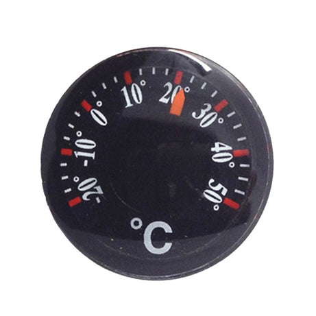 20mm Round High Accuracy Plastic Thermometer, Single Thermometer