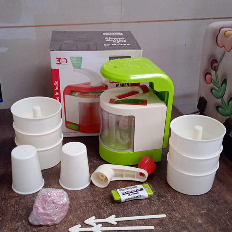 Ritu Multi-Function Spiral Potato Twister & Snack Maker Machine (1 Set)