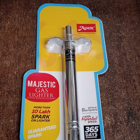 Apex Majestic Stainless Steel Gas Lighter