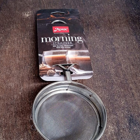 Apex Morning Stainless Steel Tea and Coffee Strainer