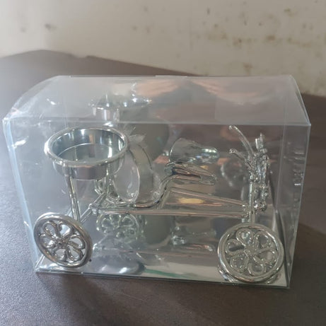 Cycle Tealight Holder / Candle Holder Decorative Candle (1 Pc)