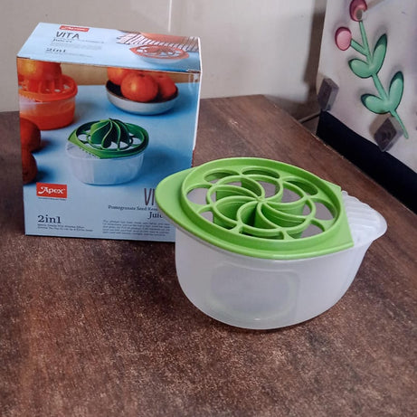 Apex Vita Pomegranate Seed Remover Citrus Juicer (2 IN 1)