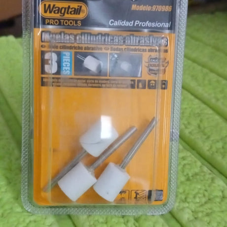 Wool Felt Polishing Buffing Wheels, Wool Felt Mounted Polishing Bits (3 Pcs Set)