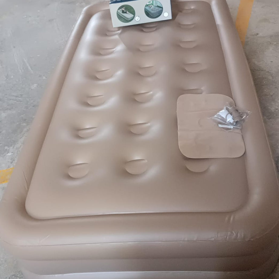 Portable Inflatable Bed Folding Lazy Bed (190x100x40 Cm / 1 Pc)