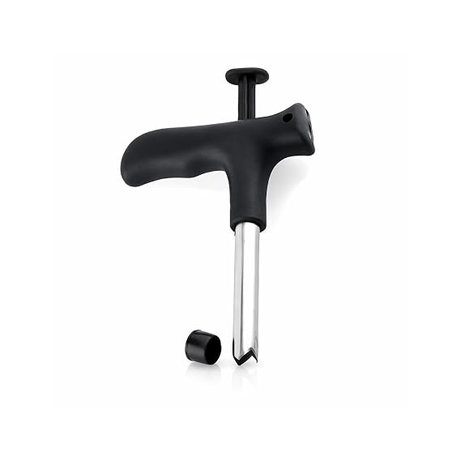 Stainless Steel Coconut Opener 1 Pc – Quick & Easy Cracking Tool with Drill Cutter, Cleaning Stick, Effortless Fresh Water Extraction Kit, Durable Professional Hole Maker & Tap Cleaner
