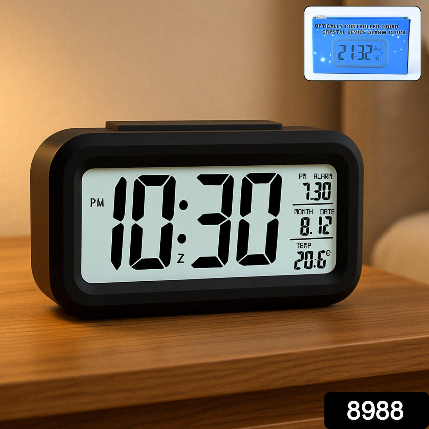 Night Glow Digital Clock